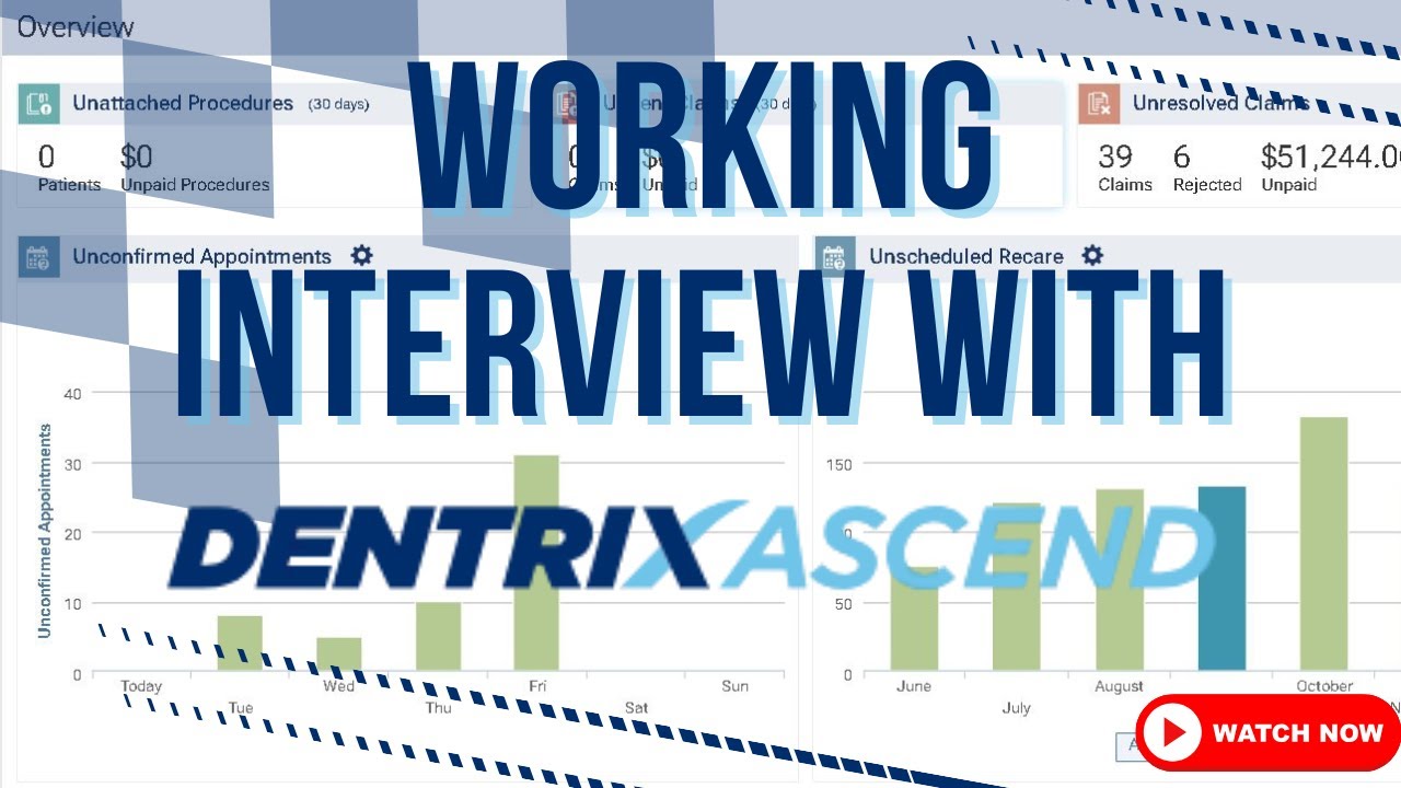 Dentrix Ascend Tutorial for Working Interviews | Dental Ops Pro