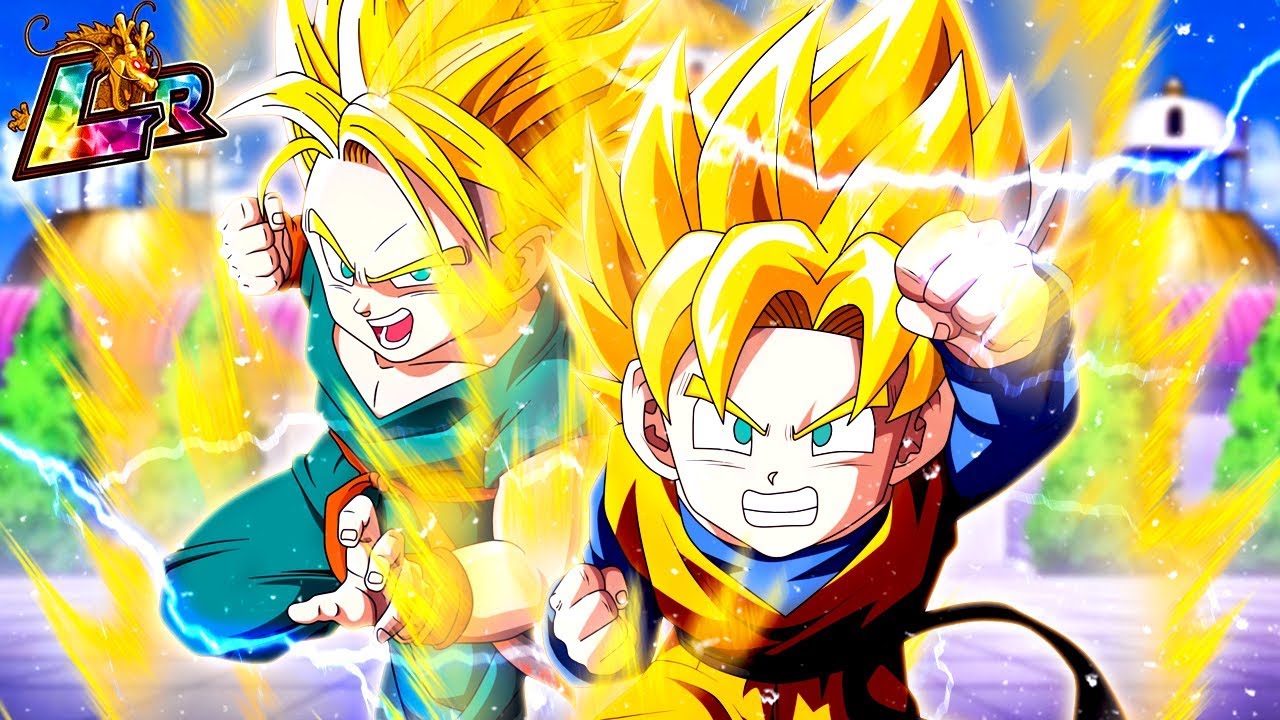 LR TRUNKS & GOTEN LEGENDARY AWAKENING! THIS UNIT IS AWESOME! Dragon Ball Z Dokkan Battle
