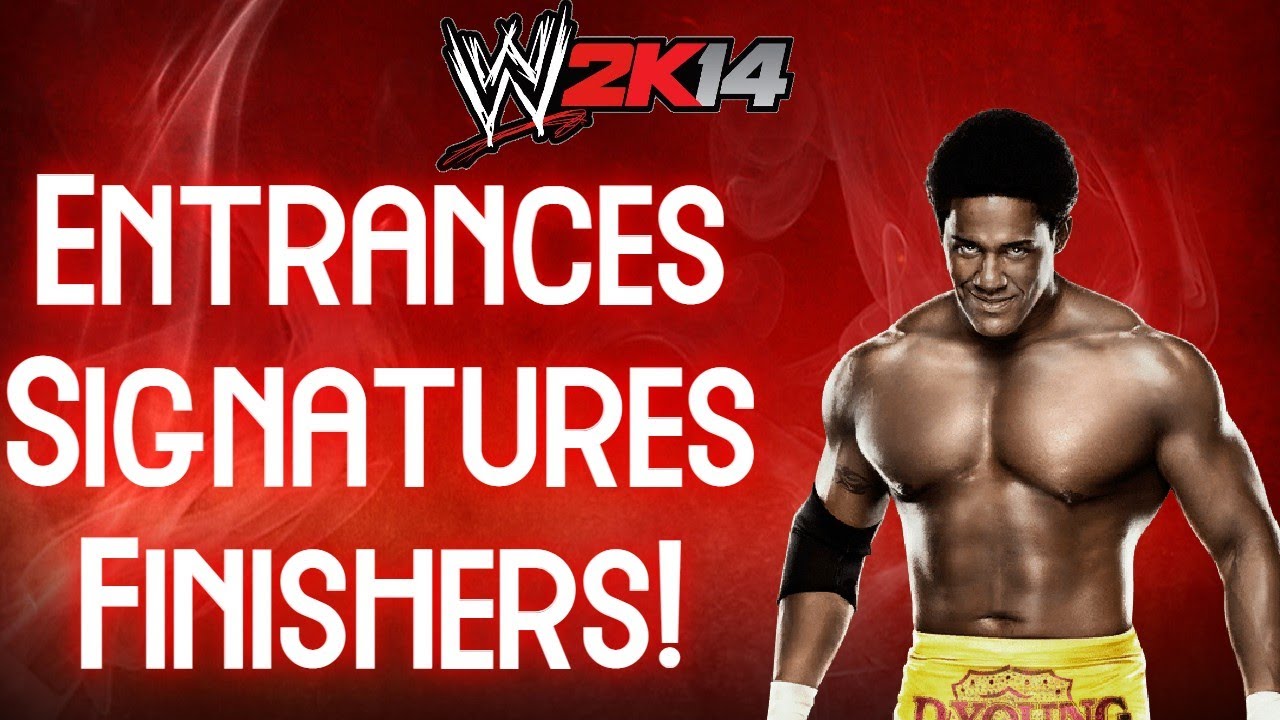 WWE 2K14 Entrances/Signatures/Finishers: Darren Young