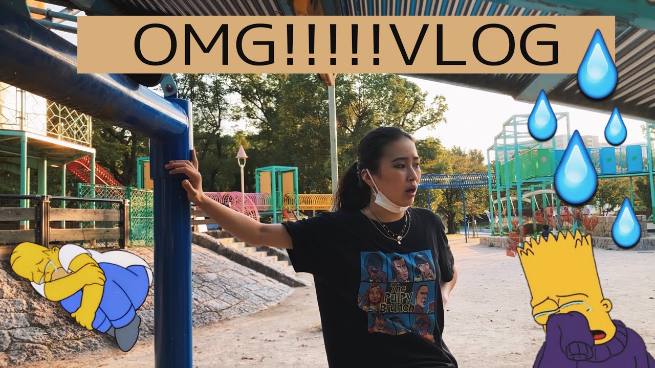 【大ピンチ】公園ではしゃぎ過ぎて、ばぁちゃんに貰った18金のピアスを無くした衝撃的に馬鹿な女が血眼になって探すVLOG！