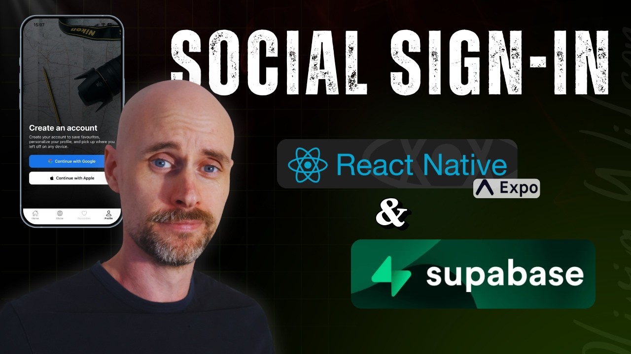 Sign-In With Google and Apple: Expo + Supabase Auth (using AI Agents)