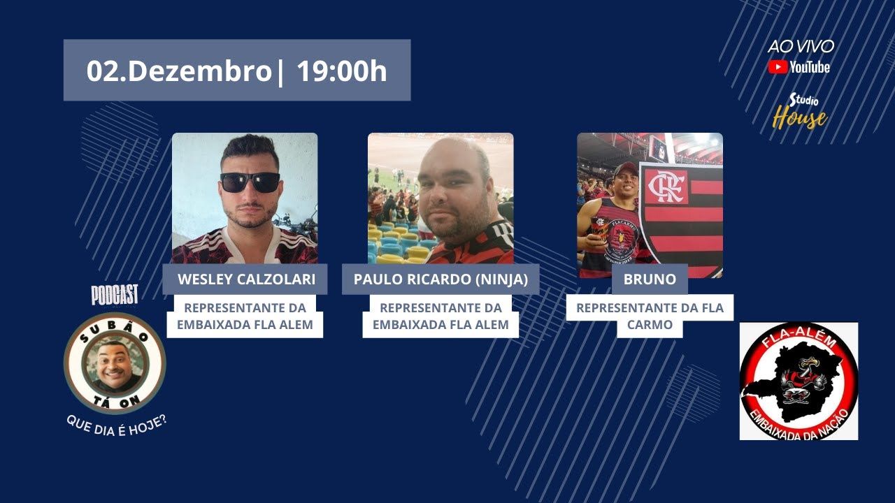 WESLEY CALZOLARI, PAULO RICARDO E BRUNO - Podcast Subão ta On #31