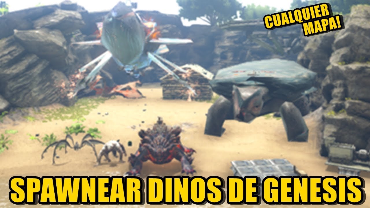 COMO SPAWNEAR CRIATURAS DE GENESIS EN CUALQUIER MAPA! COMANDOS