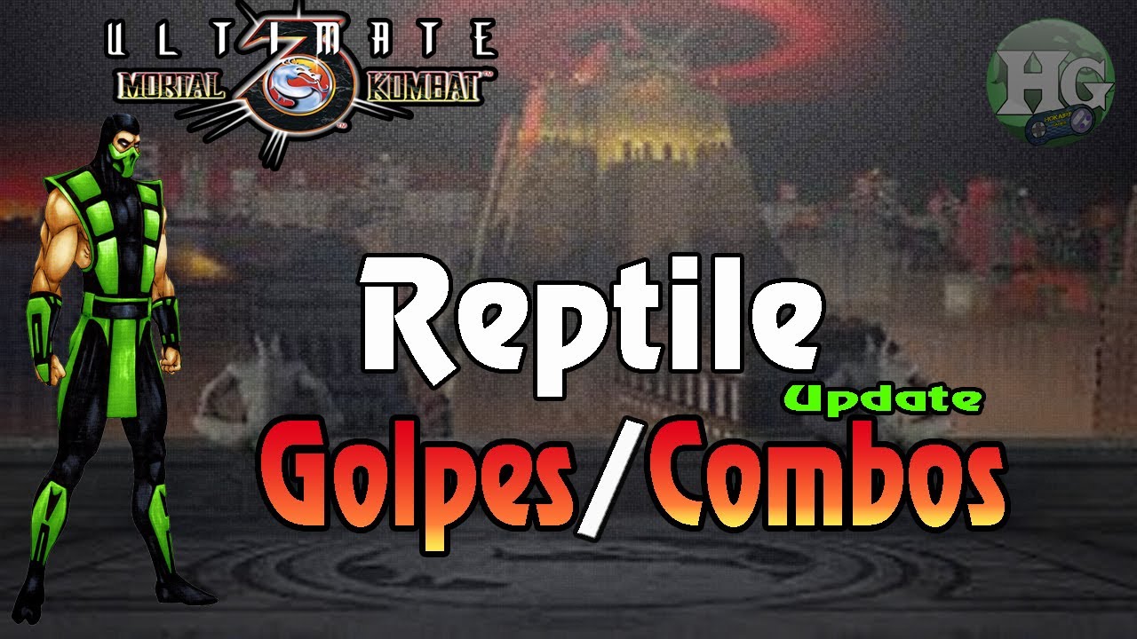 Aprenda como fazer combos do Reptile no Ultimate Mortal Kombat 3 de Snes