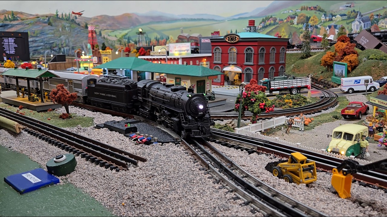 O Gauge Model Train Layout at Edgerton Model Railroad Club