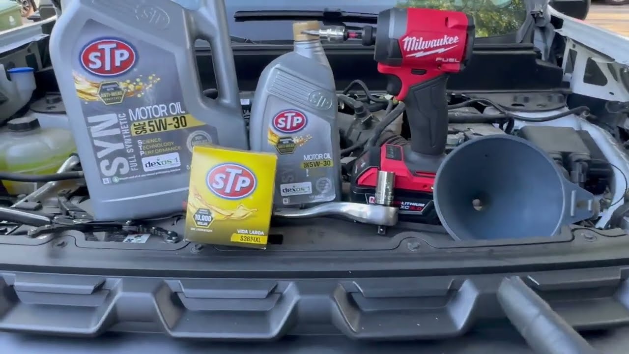 2022-2024 Ford Maverick Oil Change Step-By-Step
