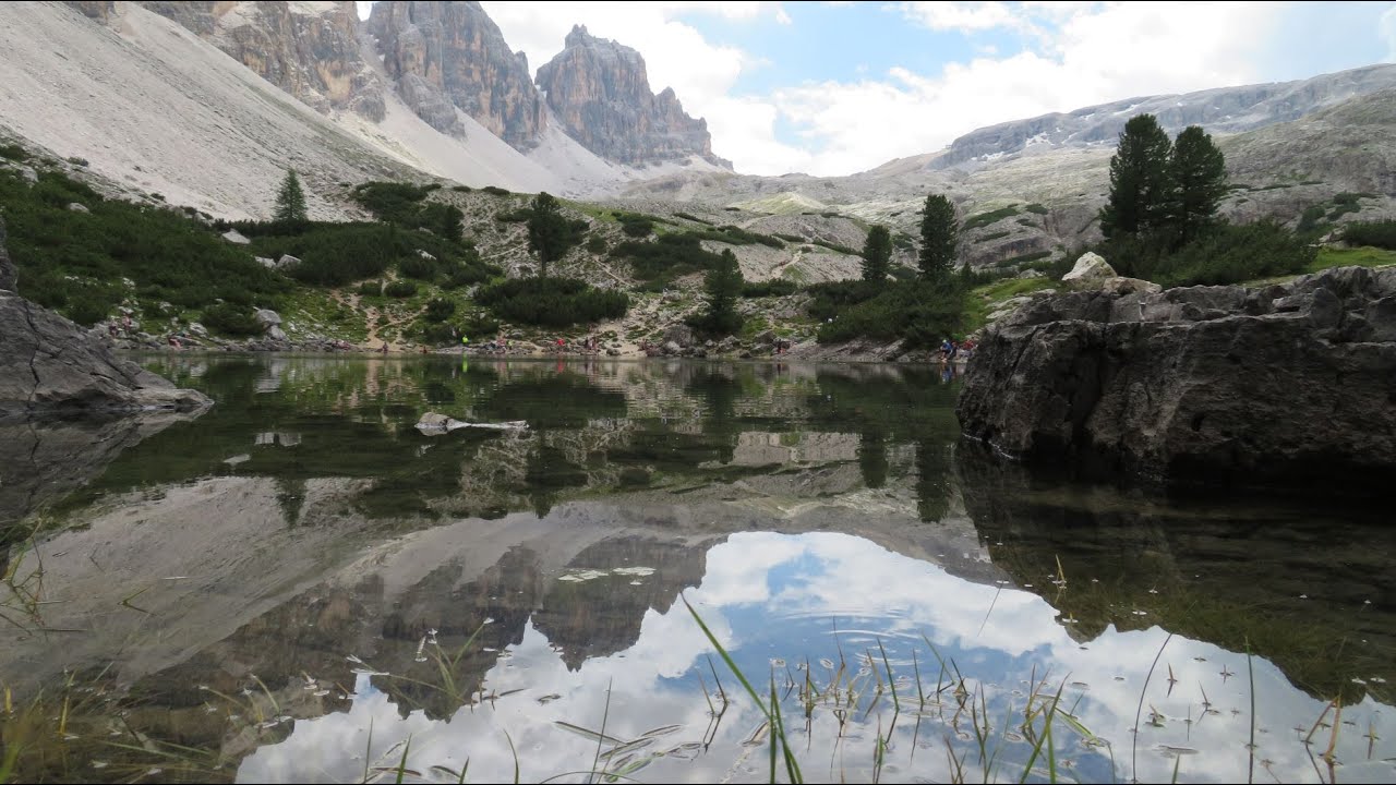 LAGO di LAGAZUOI - RIFUGIO SCOTONI anello dalla Capanna Alpina