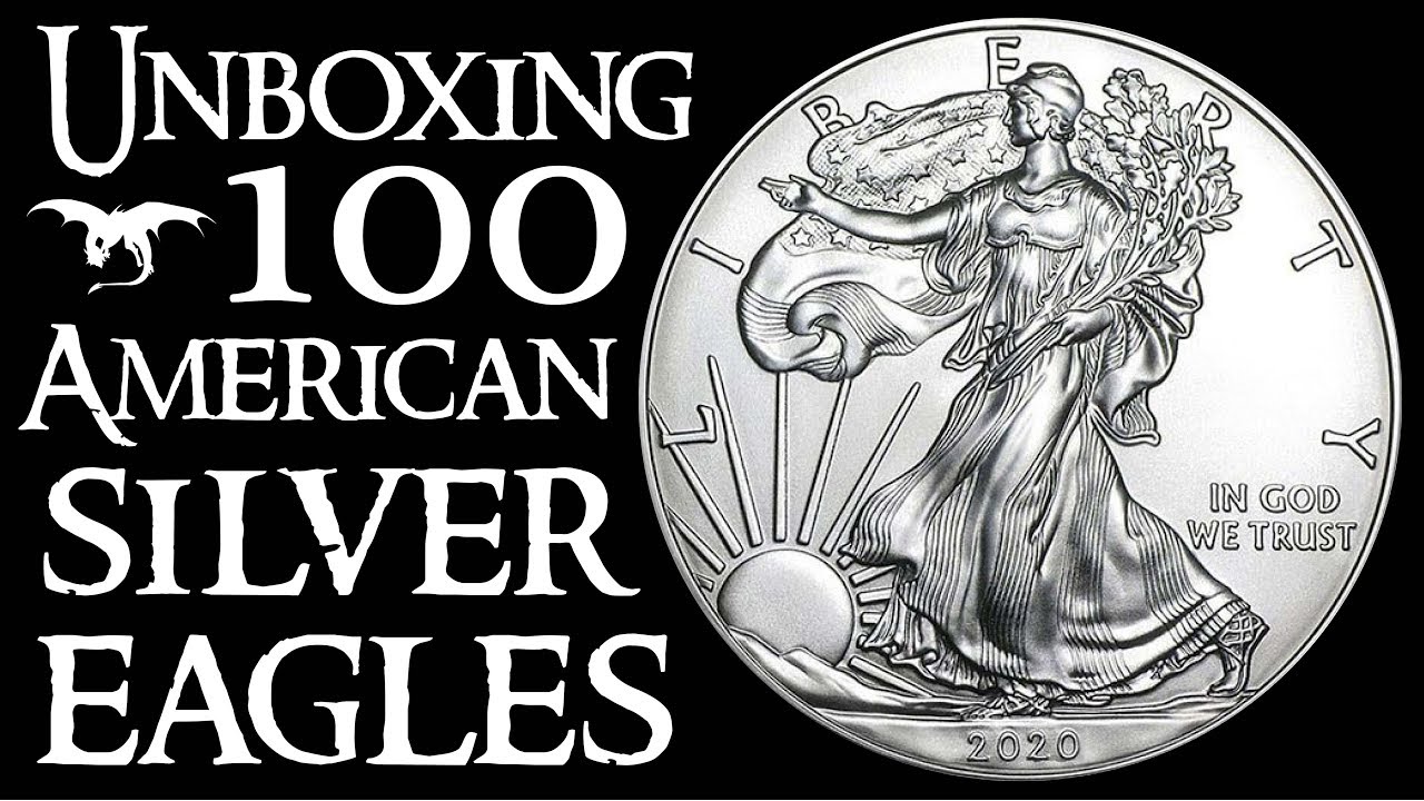 Unboxing 100 American Silver Eagles
