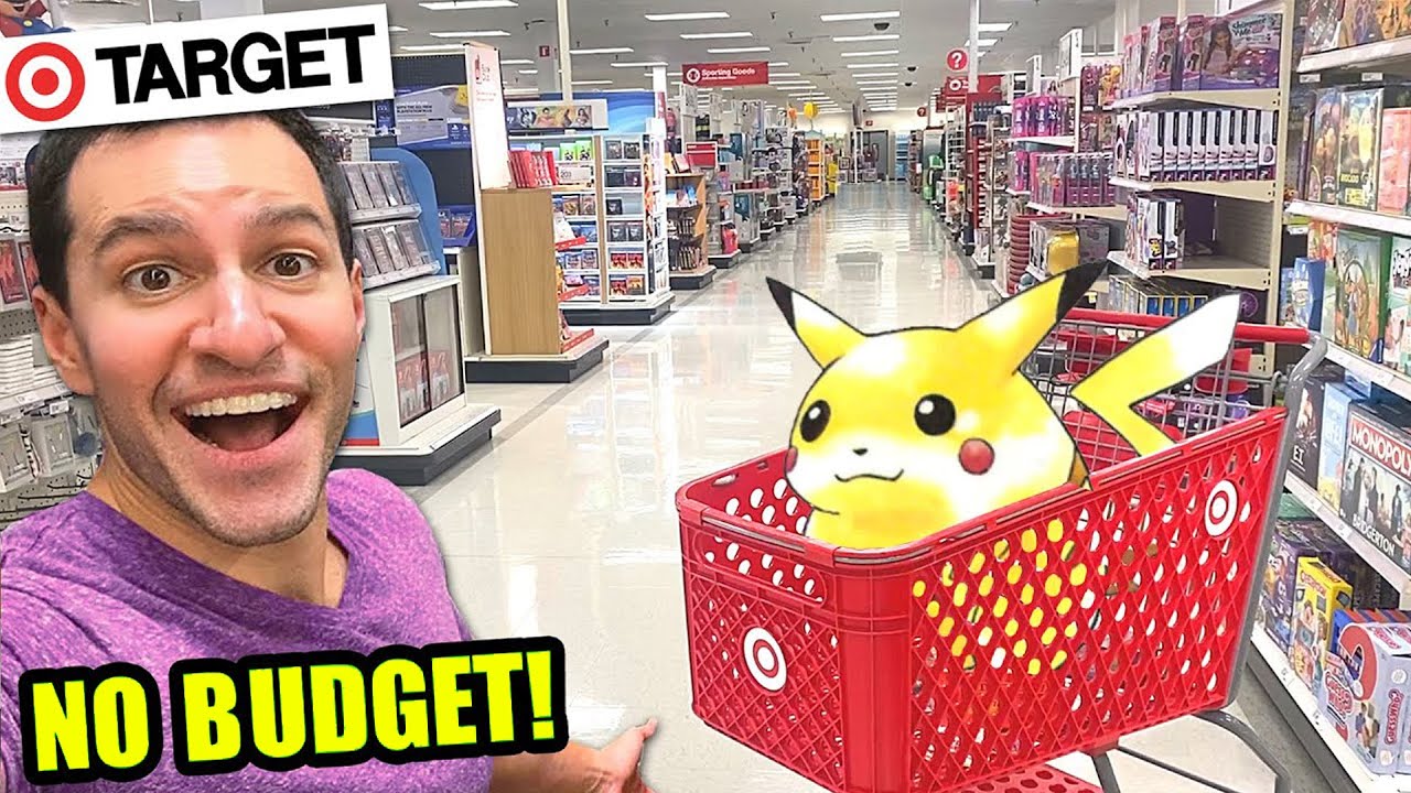 NO LIMIT NO BUDGET Pokemon Shopping Spree!
