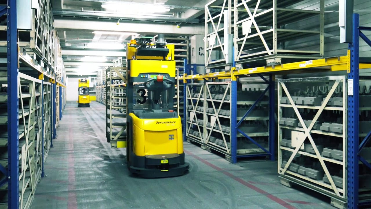 Fahrerlose Transportsysteme von Jungheinrich im Einsatz bei BMW Group