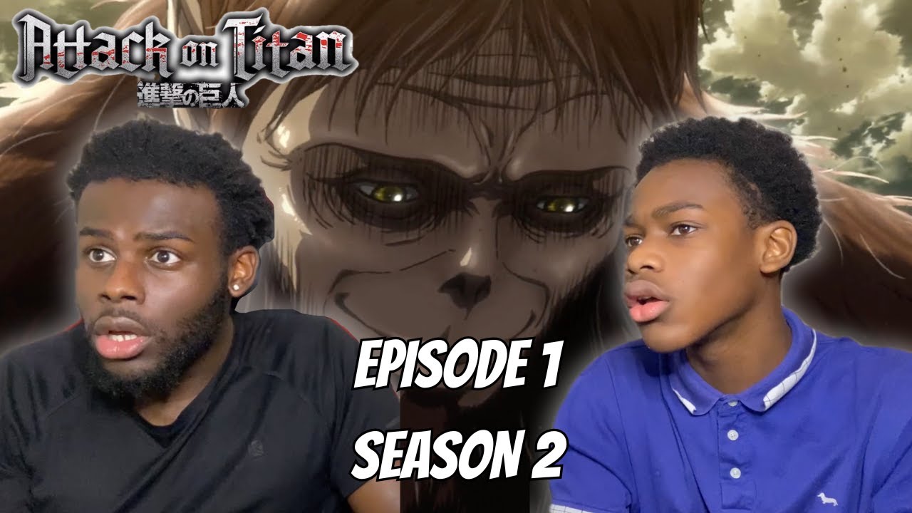 THE BEAST TITAN 😱 | ANIME BROTHERS React to Attack On Titan Episode 1 Season 2