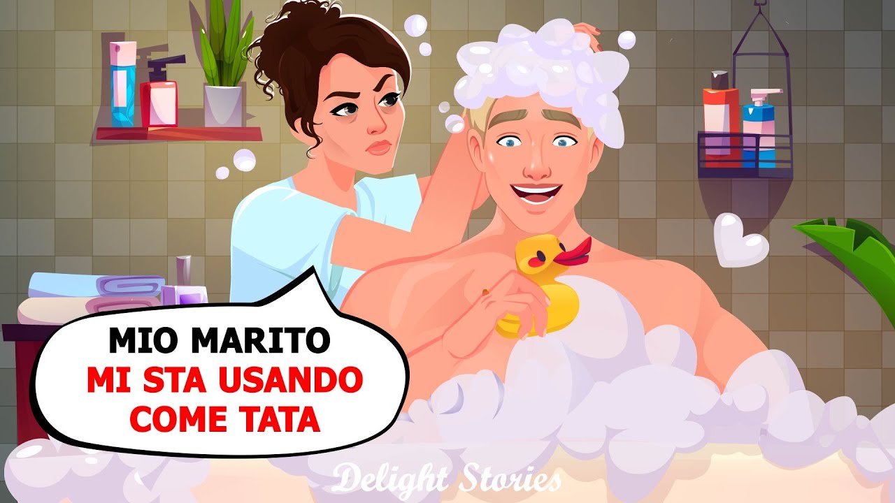 Mi prendo cura di mio marito come se fosse un bambino