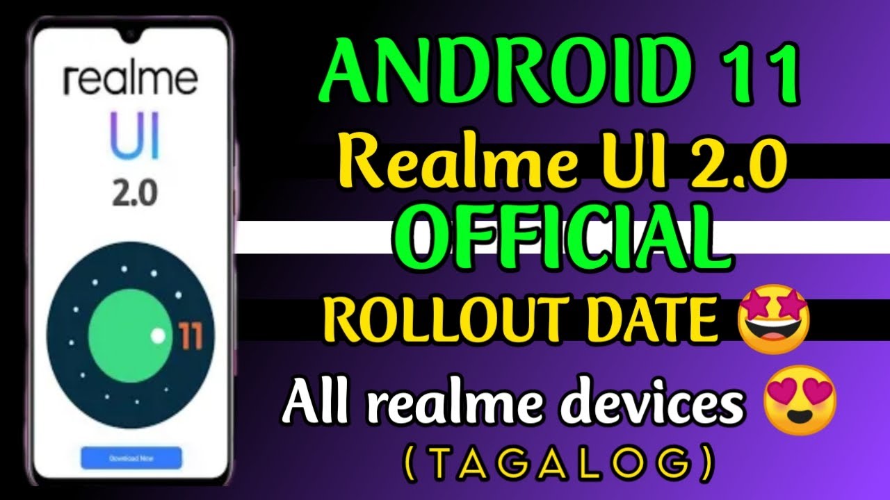 MUST WATCH | Android 11 & Realme UI 2.0 Official released date | Realme UI 2.0 Device released date