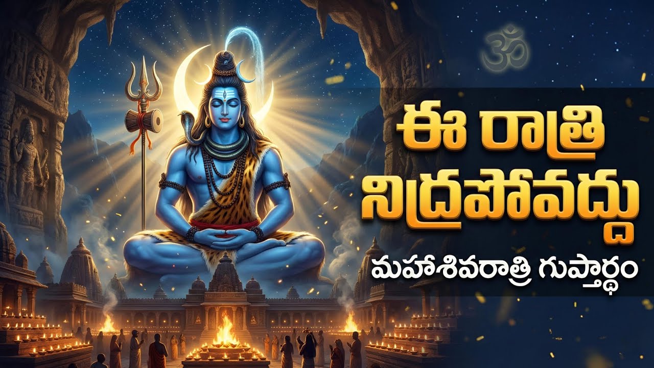 ఈ రాత్రి నిద్రపోవద్దు | మహాశివరాత్రి గుప్తార్థం | Why Stay Awake on Maha Shivaratri? Telugu