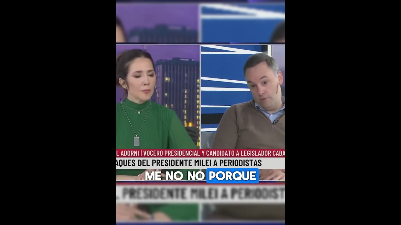 &iexcl;ADORNI REVIENTA EL RELATO K EN LA CARA DE LN+!