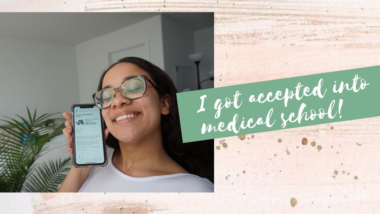 I GOT ACCEPTED TO MEDICAL SCHOOL! My reaction to reading my medical school acceptance letter