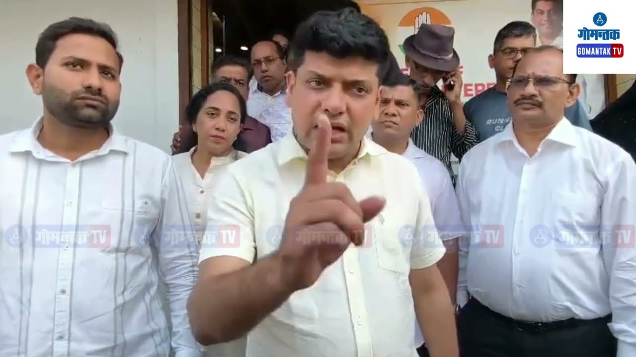 Amit Patkar : Don’t Misguide People; Yuri & Altone in Touch with Us: Patkar | Gomantak TV