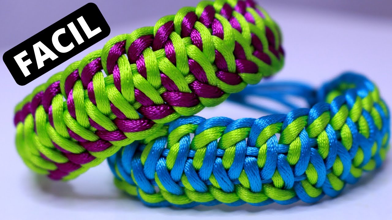 #73 Tutorial de pulsera tipo 