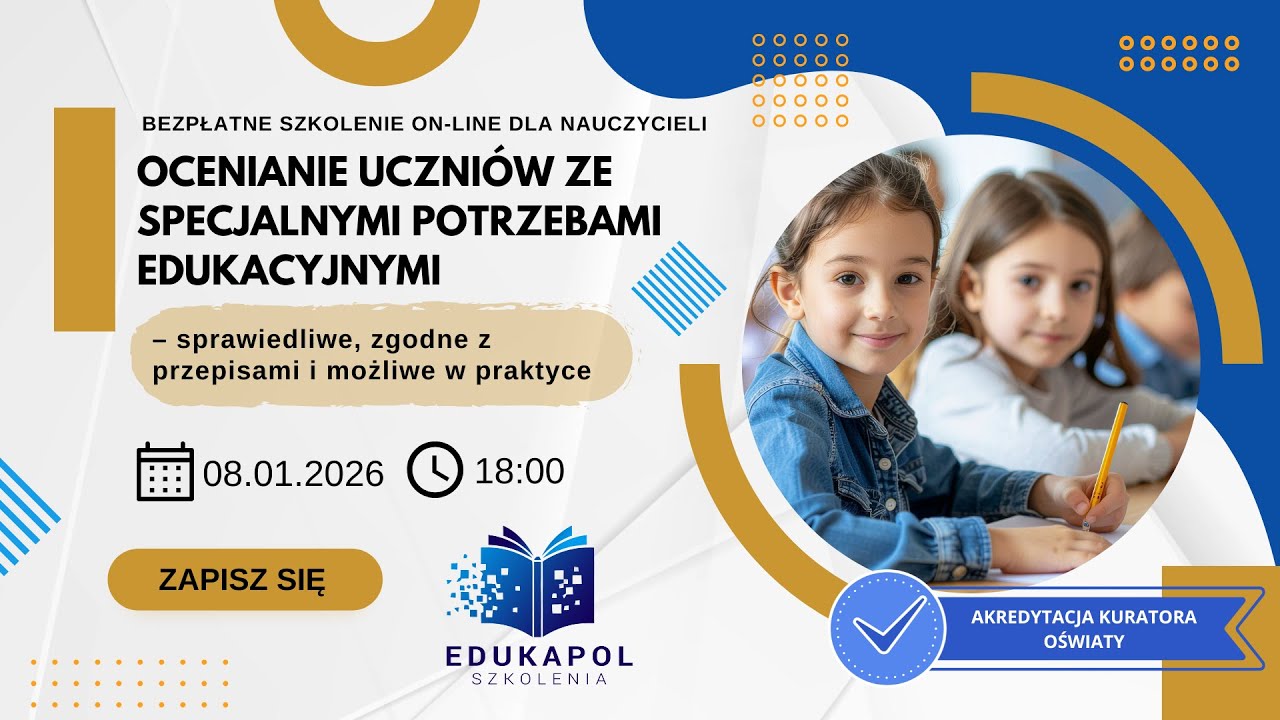 Ocenianie uczniów ze specjalnymi potrzebami edukacyjnymi