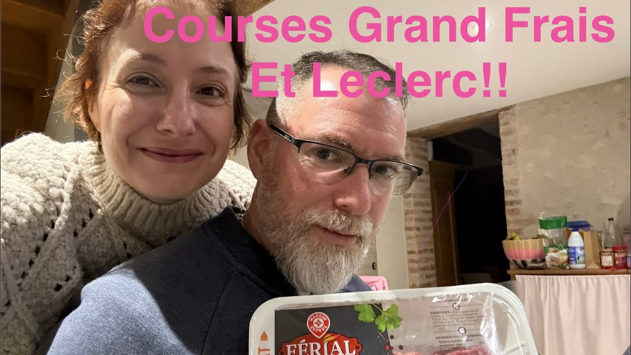 Retour de courses Leclerc et Grand Frais ! De bonnes affaires !!
