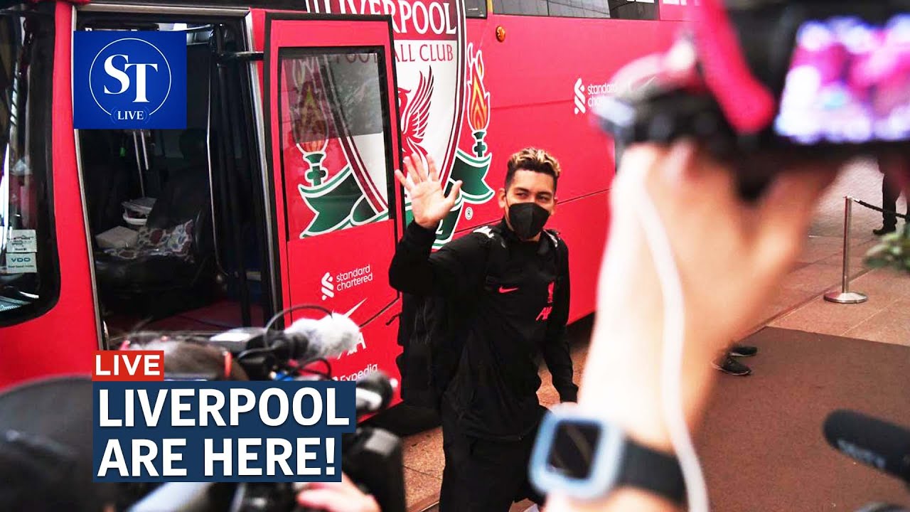 Liverpool arrive in Singapore for pre-season clash with Crystal Palace