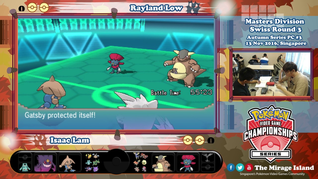 VGC17 Autumn series PC#3 Swiss R3: Isaac Lam vs Rayland Low
