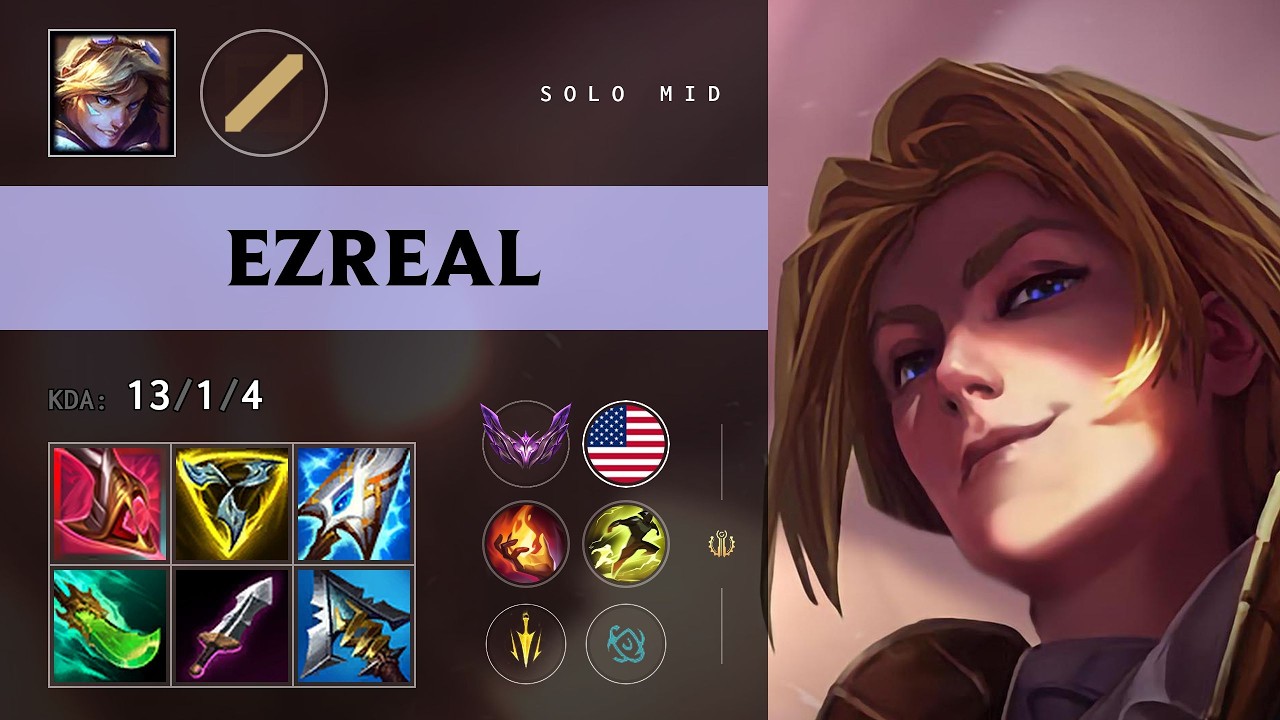 Ezreal Mid vs Vel'Koz - NA Master Patch 26.12
