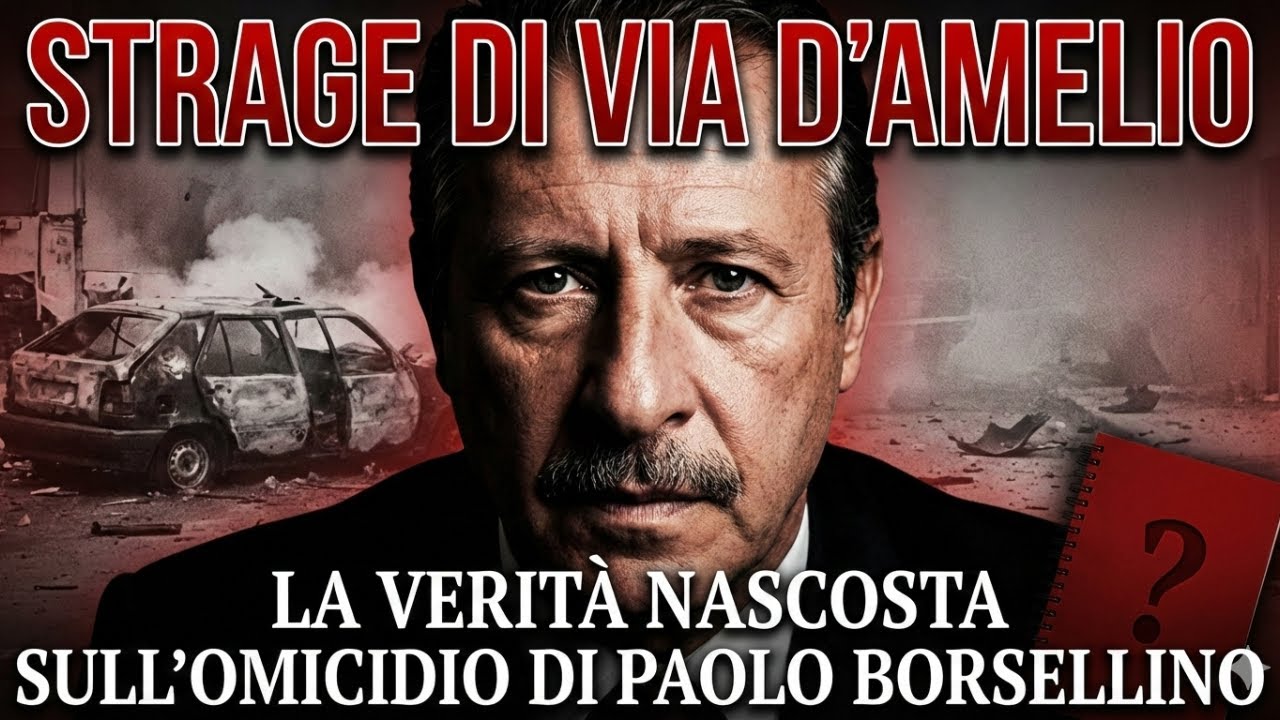 Strage di Via D'Amelio: La Verità Nascosta sull'Omicidio di Paolo Borsellino – Un Eroe Antimafia