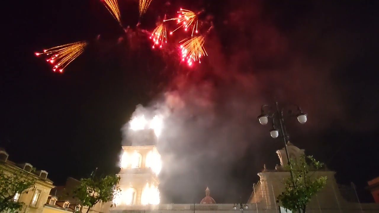 Incendio del Campanile in onore della SS. Assunta e S. Simmaco V. - Santa Maria Capua Vetere (CE)