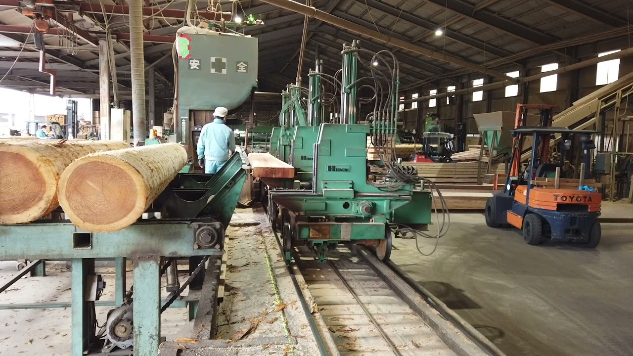 TIMBER EXPOUND 02 製材機械・平角