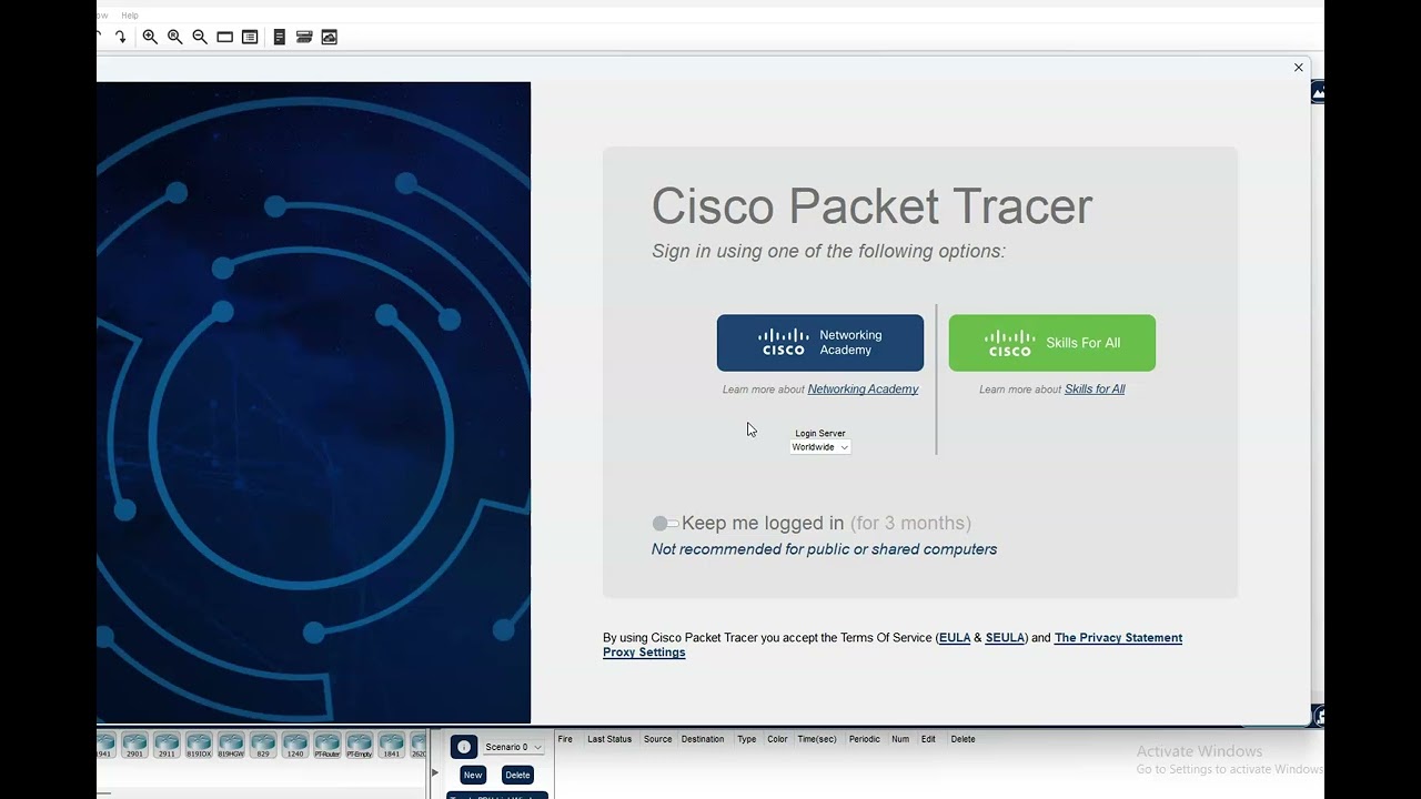 CTI 120 Packet Tracer