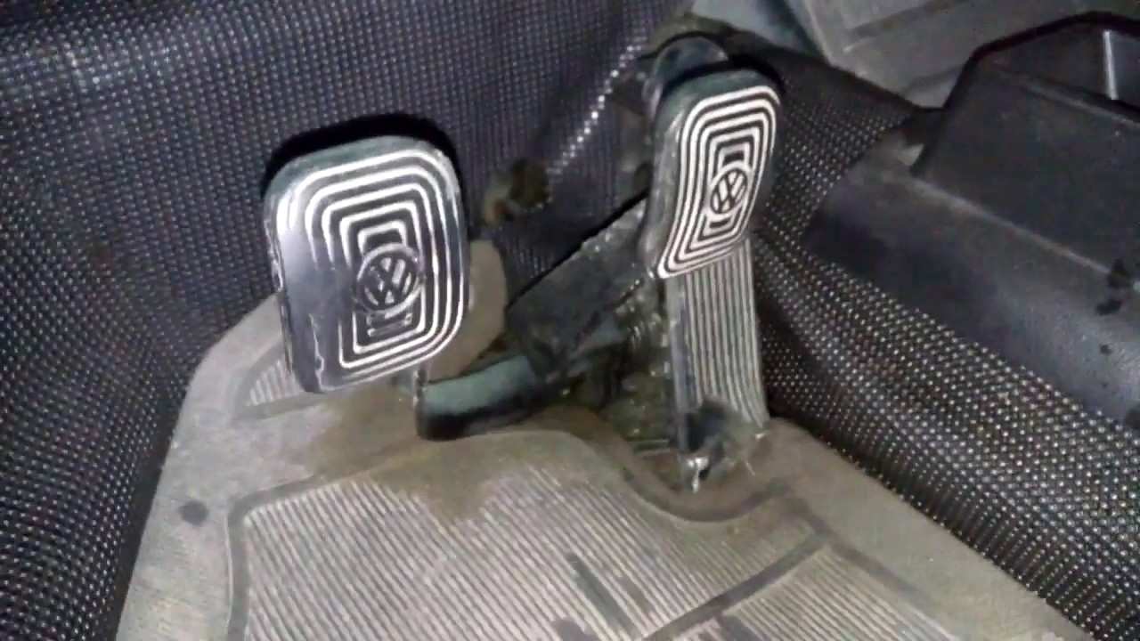 PEDAL EMBREAGEM (DO FUSCA) LEVE MACIA VEJA COMO FAZER