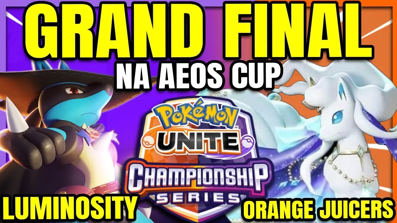 GRAND FINAL Luminosity vs Orange Juicers - UCS Aeos Cup NA | Pokemon Unite