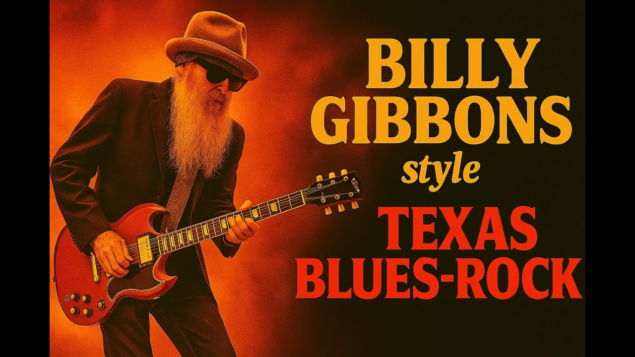 Billy Gibbons style | Texas blues-rock