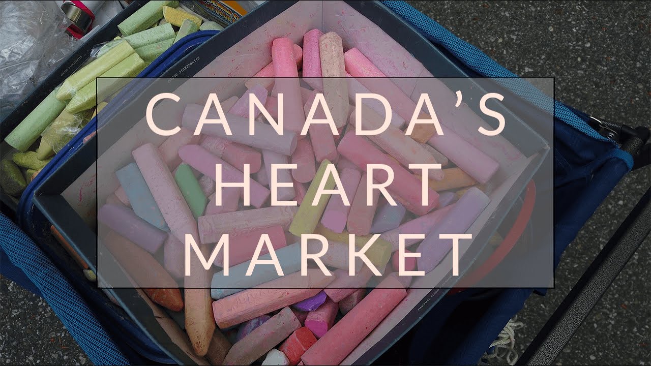 The HEART MARKET in Port Moody, British Columbia [CANADA]