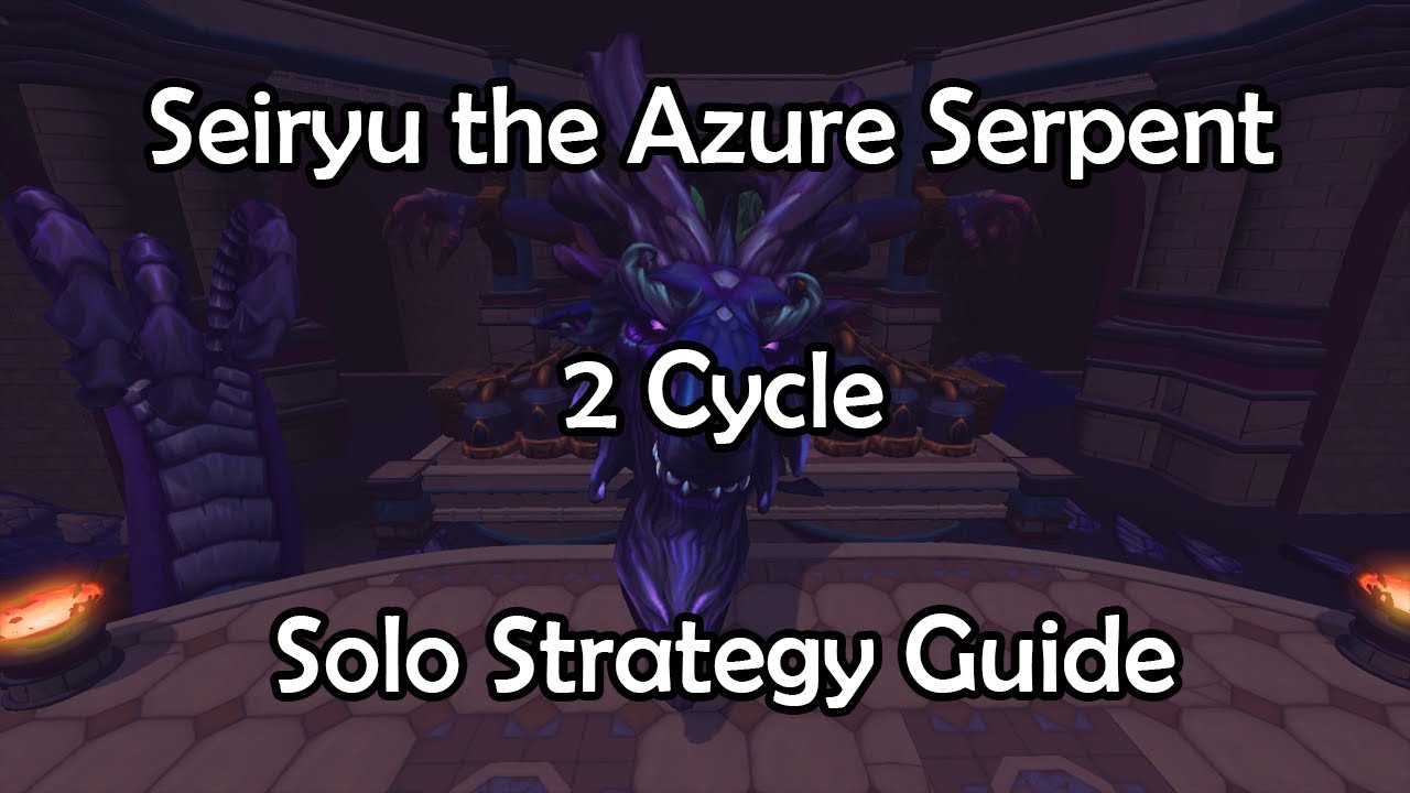 Seiryu the Azure Serpent 2 Cycle Solo Strategy Guide