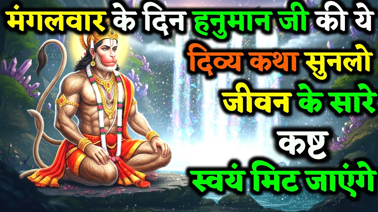 मंगलवार के दिन हनुमान जी की ये दिव्य कथा सुनलों जीवन के सारे दु:ख तुरंत हर लेंगे ! | Vrat Kath 