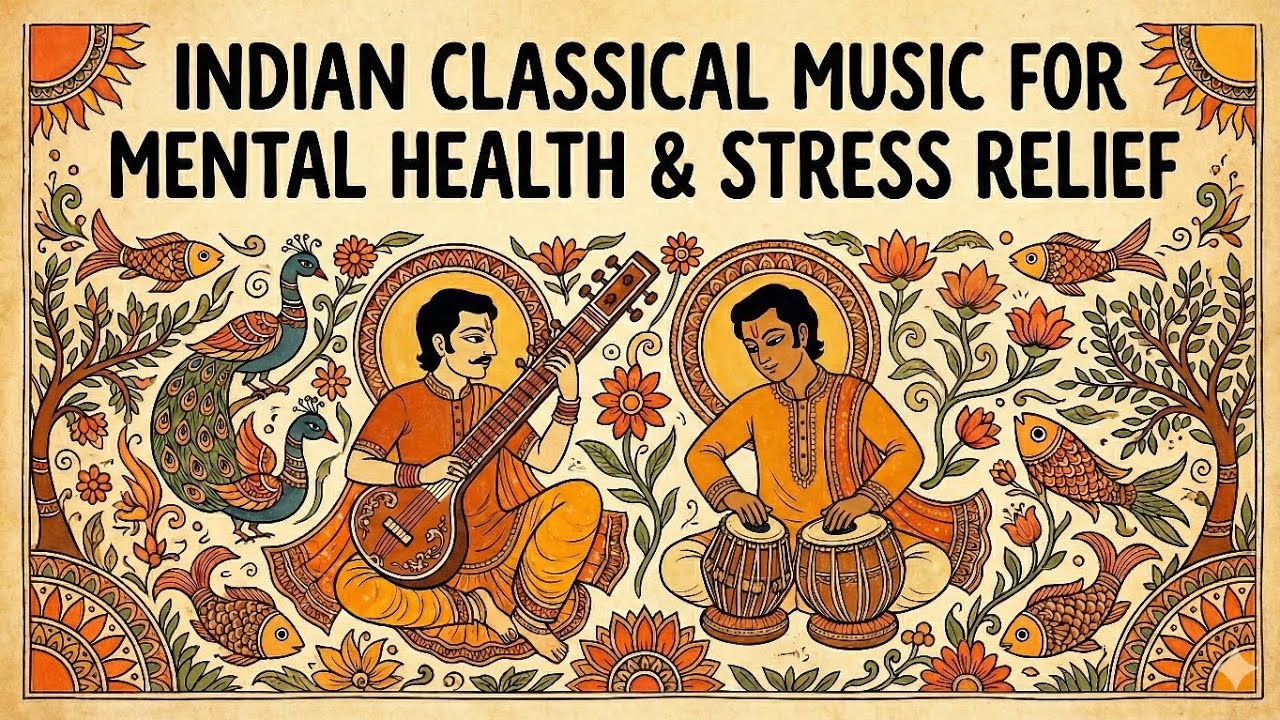 Healing Raga Therapy | Lower Cortisol, Reduce Stress Instantly