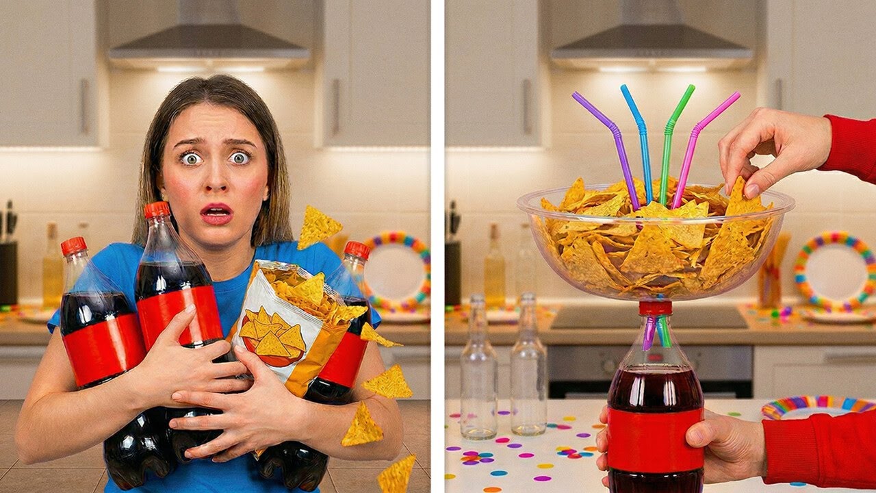 &iexcl;Trucos r&aacute;pidos para comida de fiesta que lucen incre&iacute;bles! 😍🍴