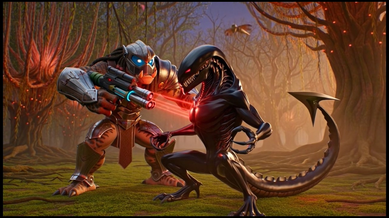 Predator vs. Alien: When the Hunter Becomes the Hunted | AI Cinematic