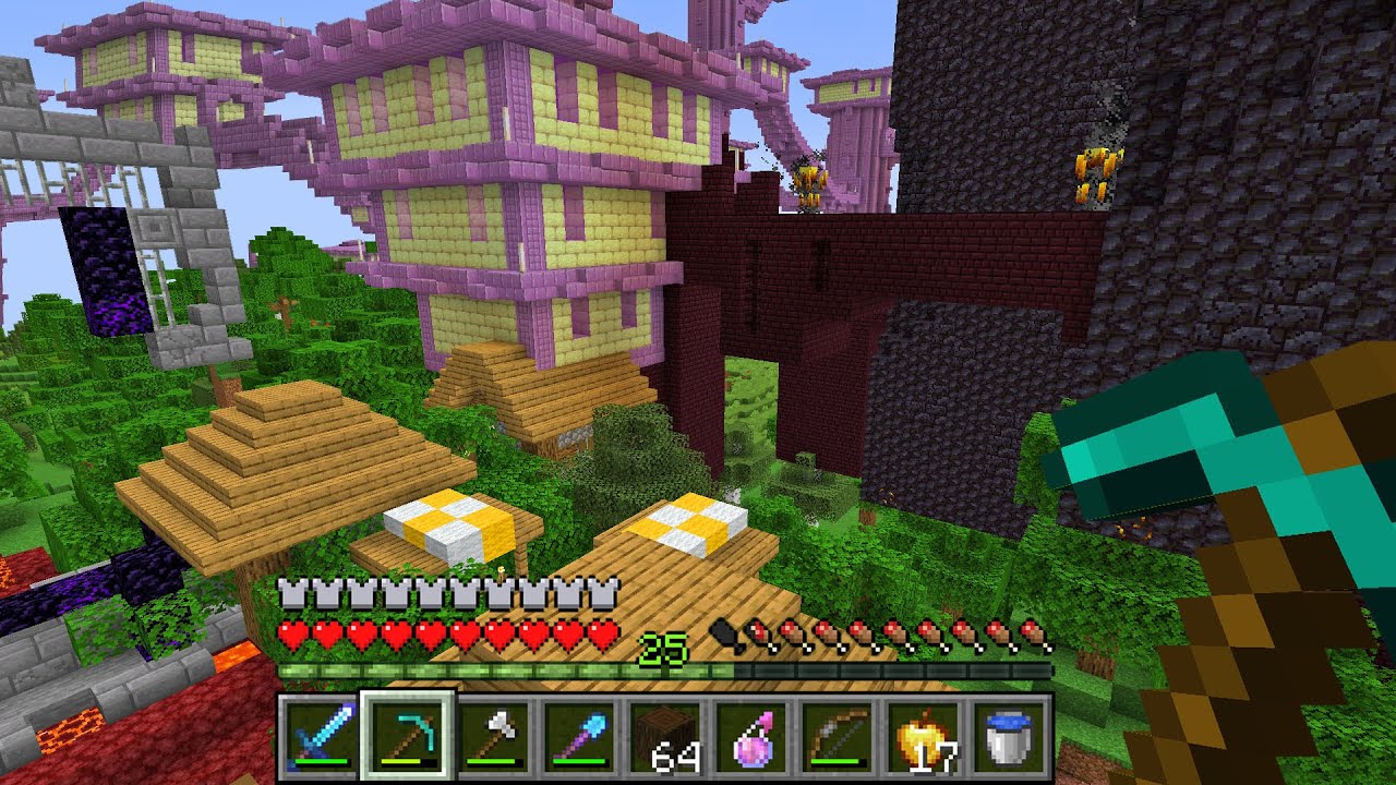 Minecraft, de percenként rámspawnol egy random épület!