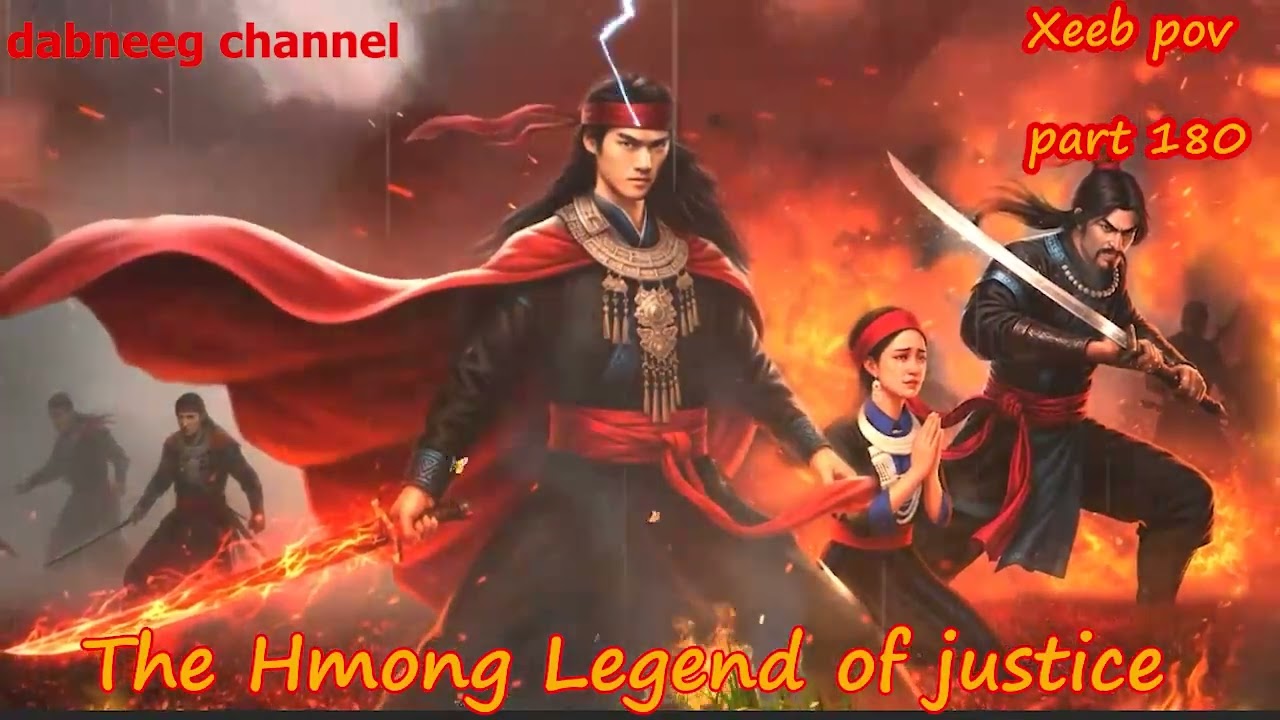 Xeeb Pov The Swordsman legend Episode 180 - Hmong Action Warrior Story