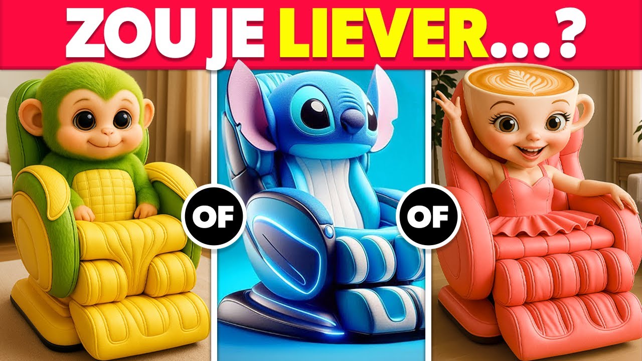 Zou Je Liever...? Bouw Je Droomhuis 🏡😱🐵🍌