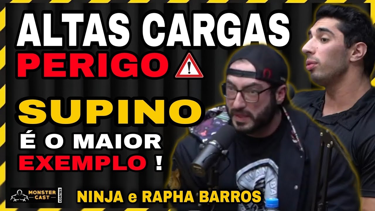 A MAIOR CAUSA DE  LESÕES DURANTE O TREINO !   | NINJA e RAPHA BARROS