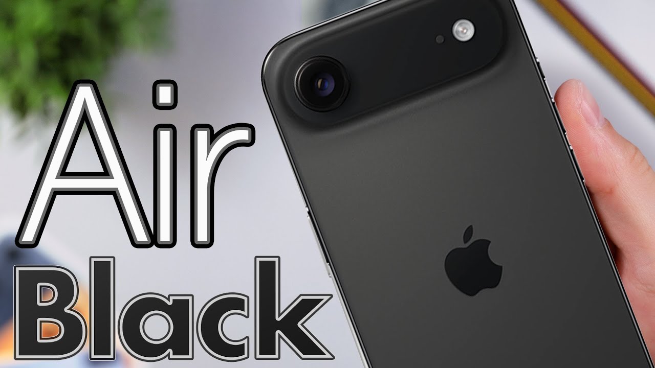 Такой незаметный! Распаковка и впечатления от iPhone Air Space Black!