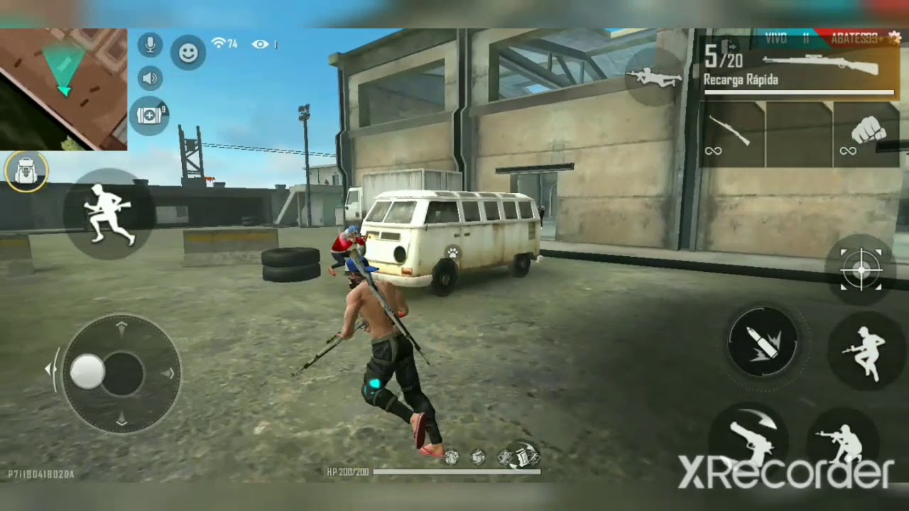 Treinamento pesado com k98 #FREEFIRE
