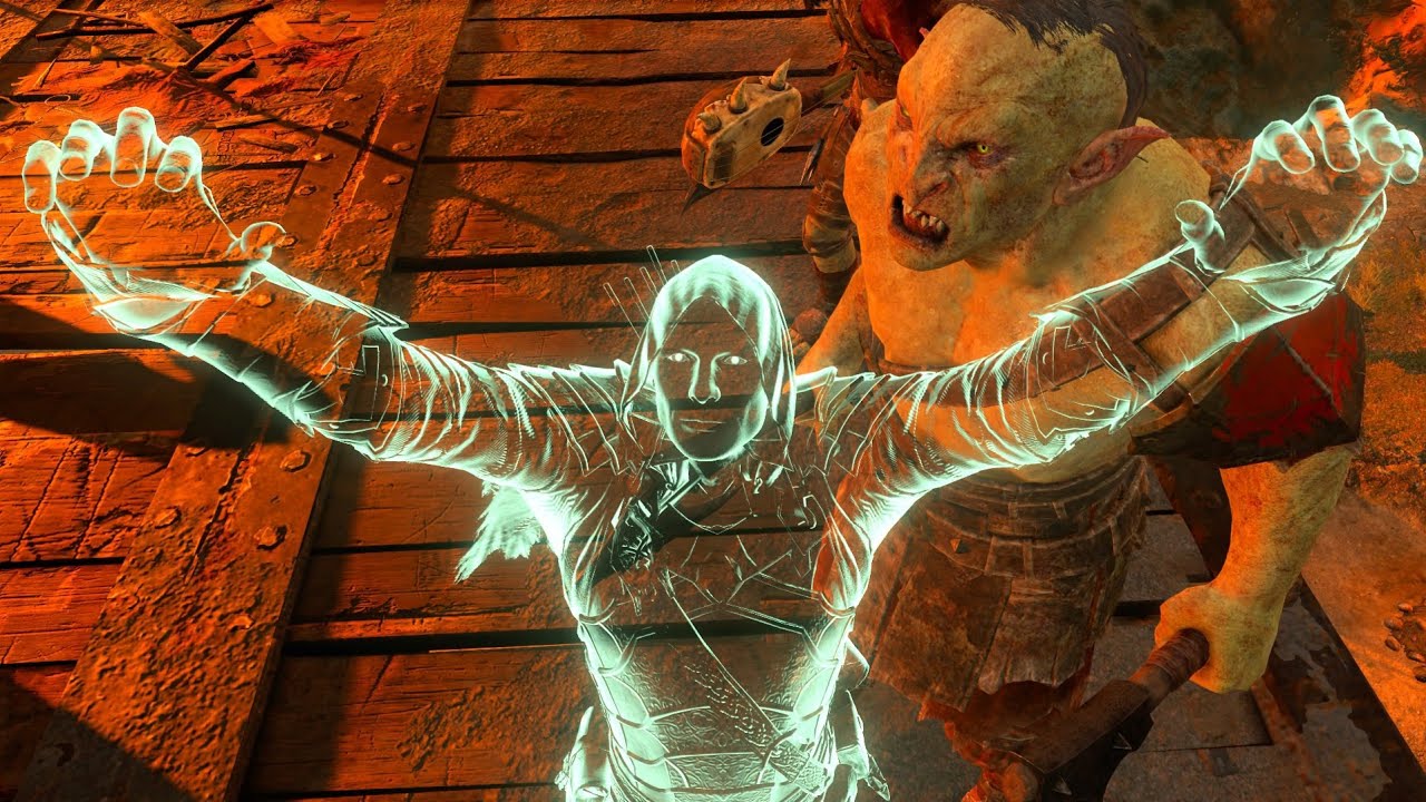 Orcs Reacting To Talion Riding A Graug! - Shadow Of War