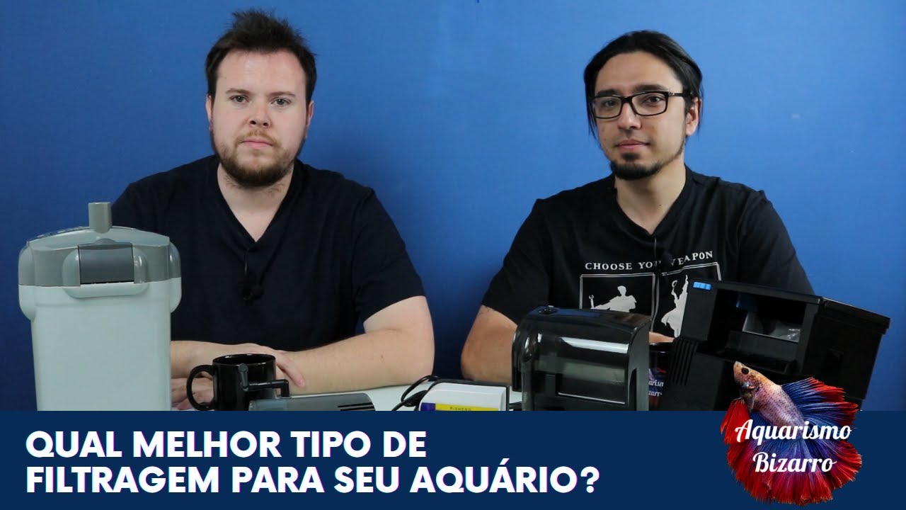 Qual melhor tipo de filtragem pro meu aquário?