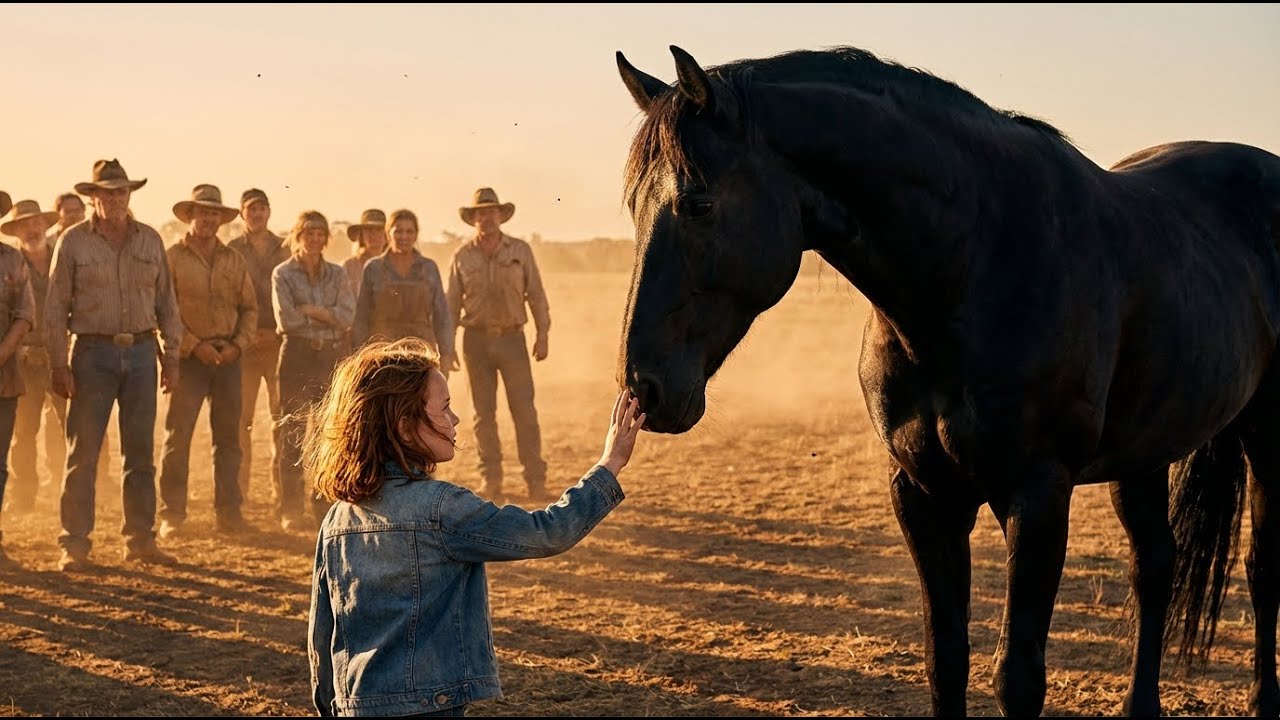 El caballo indomable iba a morir — hasta que la niña abandonada hizo lo imposible...