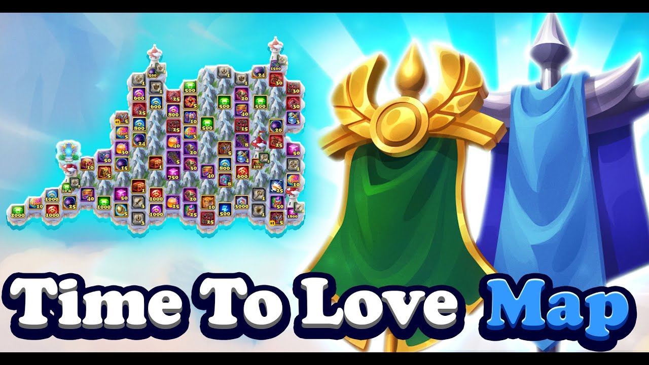 The Time to Love Event: Best Paths for Mysterious Island Map &ndash; Hero Wars Dominion Era